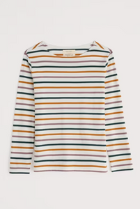Sea Salt - Sailor Shirt in Tri Breton Verte
