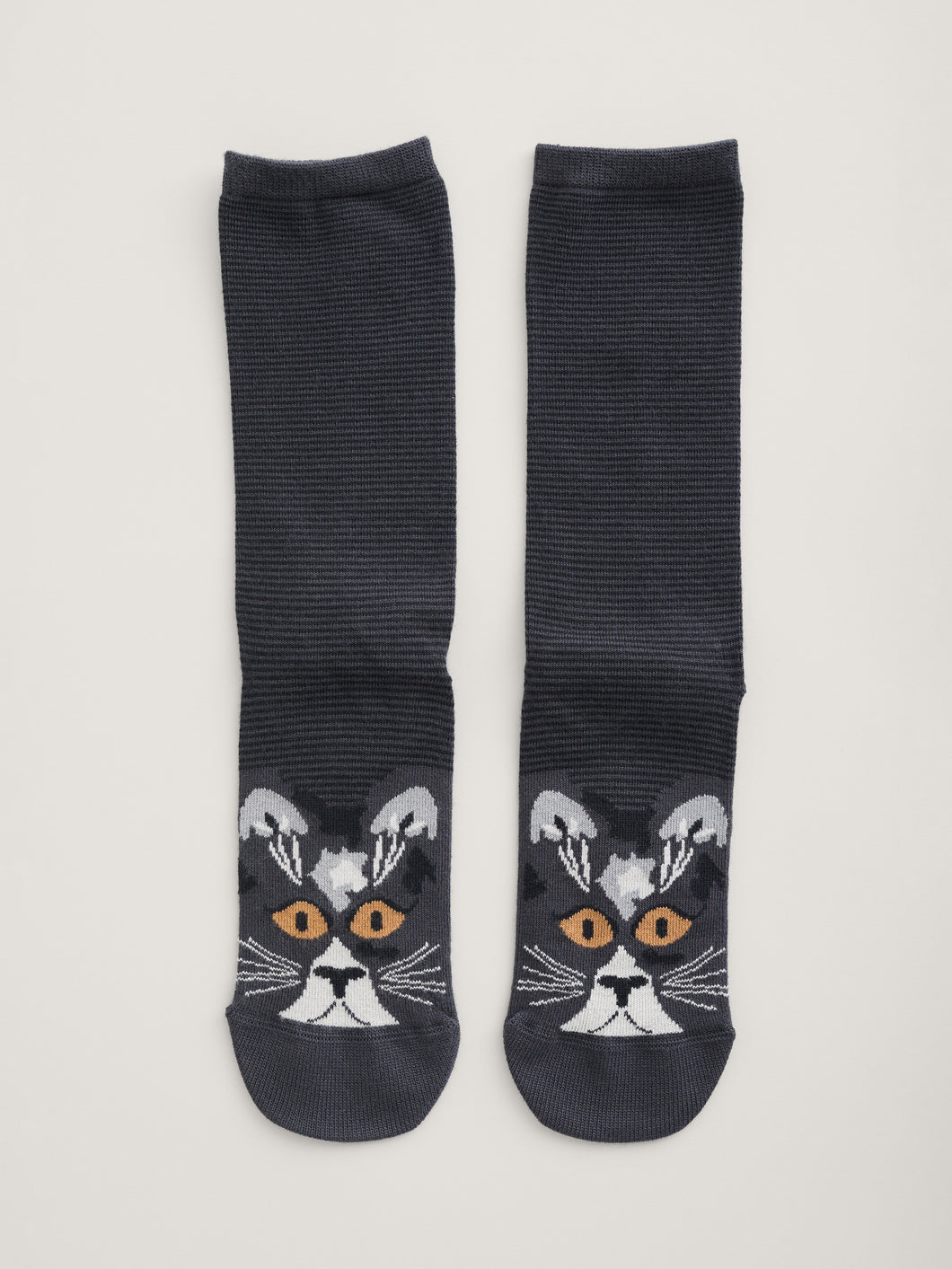 Sea Salt - Sailor Socks - Cat Coal