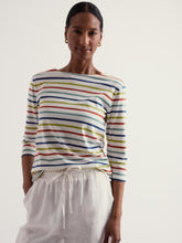 Load image into Gallery viewer, Sea Salt - Sailor Top in Quad Breton Avocado
