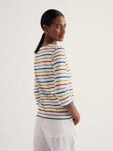 Load image into Gallery viewer, Sea Salt - Sailor Top in Quad Breton Avocado
