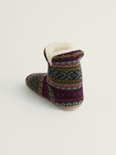 Load image into Gallery viewer, Sea Salt - Snooze Slipper Booties in Larkspur Dark Hellebore
