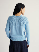 Load image into Gallery viewer, Sea Salt - Stone Chat Jumper in Spring Sky
