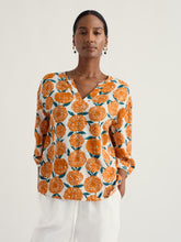 Load image into Gallery viewer, Sea Salt - Streamlet Top in Painted Marigold Chalk
