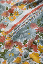 Load image into Gallery viewer, Sea Salt - Summer Scarf - Flowering Border Chalk
