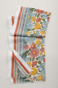 Sea Salt - Summer Scarf - Flowering Border Chalk