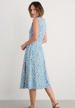 Load image into Gallery viewer, Sea Salt - Sweet Violet Dress in Paper Bellflower Sea Blue
