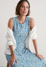 Load image into Gallery viewer, Sea Salt - Sweet Violet Dress in Paper Bellflower Sea Blue
