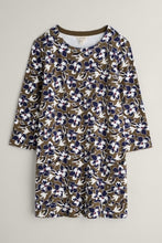 Load image into Gallery viewer, Sea Salt - Tall Waves Tunic in Bird Flower Dark Seagrass
