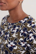 Load image into Gallery viewer, Sea Salt - Tall Waves Tunic in Bird Flower Dark Seagrass
