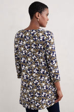 Load image into Gallery viewer, Sea Salt - Tall Waves Tunic in Bird Flower Dark Seagrass
