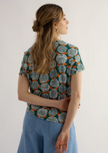 Load image into Gallery viewer, Sea Salt - Waterflow Top in Painted Marigold Dark Wreckage
