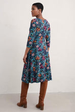 Load image into Gallery viewer, Sea Salt - April Dress in Seaweed Bloom Maritime
