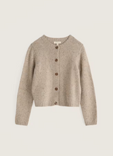 Load image into Gallery viewer, Sea Salt - Dawson Pick Merino Cardigan in Birch
