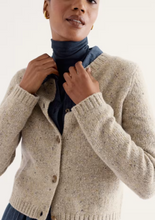 Load image into Gallery viewer, Sea Salt - Dawson Pick Merino Cardigan in Birch
