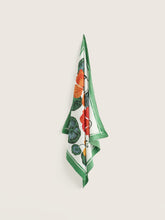 Load image into Gallery viewer, Sea Salt - May Garland Square in Nasturtium Border Chalk
