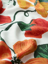 Load image into Gallery viewer, Sea Salt - May Garland Square in Nasturtium Border Chalk
