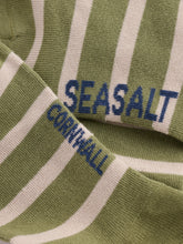Load image into Gallery viewer, Sea Salt - Sailor Socks in Breton Moss
