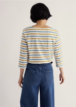 Load image into Gallery viewer, Sea Salt - Sailor Top in Tri Breton Golden Pear
