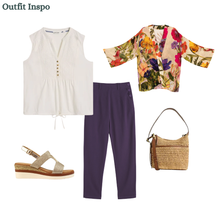 Load image into Gallery viewer, White Stuff - Peony Sleeveless Shirt in Brilliant White
