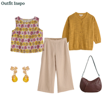 Load image into Gallery viewer, Sea Salt - Merrivale Culottes in Whelk
