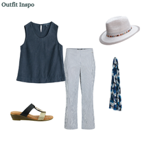 Load image into Gallery viewer, Sea Salt - Lighthouse Station Vest in Maritime
