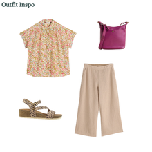 Load image into Gallery viewer, White Stuff - Orla Button Through Shirt in Ivory Print
