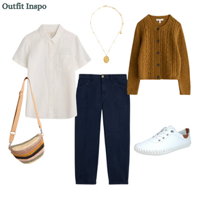 White Stuff - Thea Trouser in Dark Navy