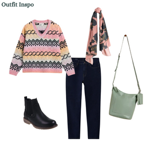 White Stuff - Spacedye Pointelle Jumper