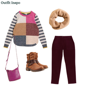 White Stuff - Talia Nep Jumper in Pink Multi