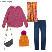Load image into Gallery viewer, White Stuff - Talia Nep Jumper in Dark Plum
