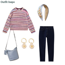 Load image into Gallery viewer, White Stuff - Suzanna Spacedye Jumper in Pink Multi

