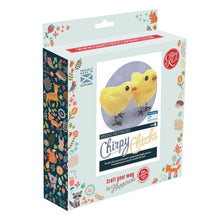 Load image into Gallery viewer, The Crafty Kit Company - Chirpy Chicks - Needle Felting Craft Kit
