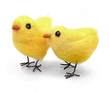 Load image into Gallery viewer, The Crafty Kit Company - Chirpy Chicks - Needle Felting Craft Kit
