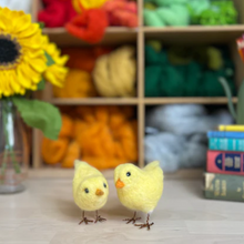 Load image into Gallery viewer, The Crafty Kit Company - Chirpy Chicks - Needle Felting Craft Kit
