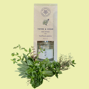 The Yorkshire Candle Company - Reed Diffuser - Thyme & Cedar