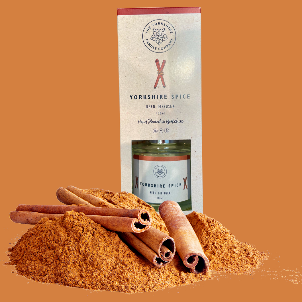 The Yorkshire Candle Company - Reed Diffuser - Yorkshire Spice