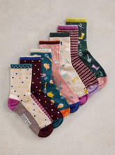 Load image into Gallery viewer, White Stuff - 7 Pack Days Of The Week Socks
