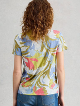 Load image into Gallery viewer, White Stuff - Abbie Tee in Ivory Multi

