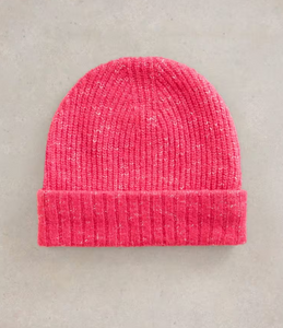 White Stuff - Abby Knitted Beanie - Bright Pink