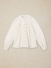 Load image into Gallery viewer, White Stuff - Annabelle Lace Trim Top in Pale Ivory
