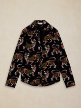 Load image into Gallery viewer, White Stuff - Annie Jersey Shirt in Black Print
