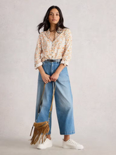 Load image into Gallery viewer, White Stuff - Annie Jersey Shirt in Ivory Print
