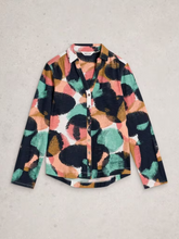 Load image into Gallery viewer, White Stuff - Annie Jersey Shirt in Navy Print
