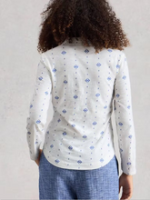 Load image into Gallery viewer, White Stuff - Annie Jersey Shirt in White Print
