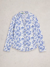 Load image into Gallery viewer, White Stuff - Annie Jersey Shirt in White Print
