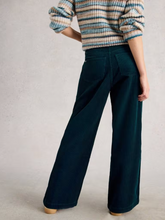 Load image into Gallery viewer, White Stuff - Ayla Cord Wide Leg Trousers in Dark Teal
