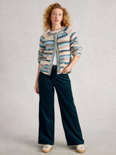 Load image into Gallery viewer, White Stuff - Ayla Cord Wide Leg Trousers in Dark Teal
