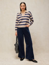 Load image into Gallery viewer, White Stuff - Ayla Cord Wide Leg Trousers in Dark Navy

