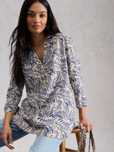 Load image into Gallery viewer, White Stuff - Bianca Linen Tunic in Ivory Print
