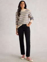 Load image into Gallery viewer, White Stuff - Brooke Cord Straight Trouser in Charcoal Grey
